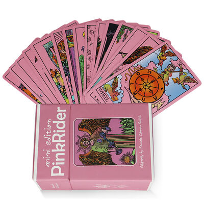 Luxuriöse recycelbare Tarotkarten aus 350 g/m² Papier mit individuellem Logo, bedruckbar, für Familie und Party