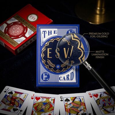 Luxus-Goldfolie-Spielkarten mit mattem Laminat für Premium-Casino-Geschenk und Sammlung