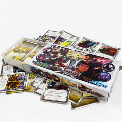 Kinder-Spielkarten Custom Printing mit Deckel und Basis Box Custom Drinking Card Spiel mit Schuss Gläser