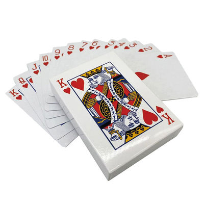 Kundenspezifische Spielkarten PVCs, CMYK personifizierten Schürhaken-Karten