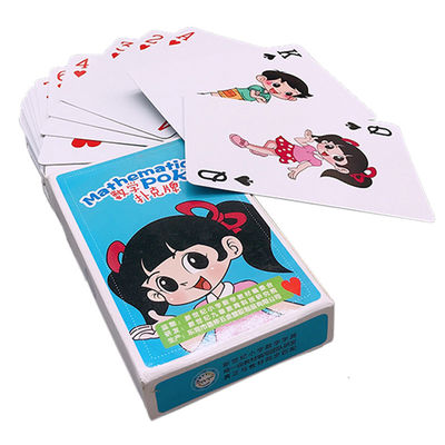 0.3mm starkes kundenspezifisches Spielkarte keine minimaler, wasserdichter Anime-Spielkarten